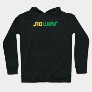 no way subway parody Hoodie